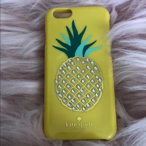 Kate spade pineapple case. iPhone 6